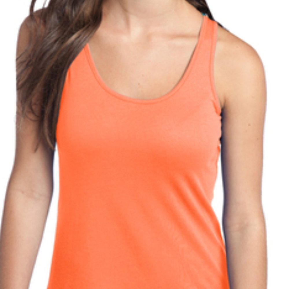 Neon Orange Racerback - Picture 2 of 5